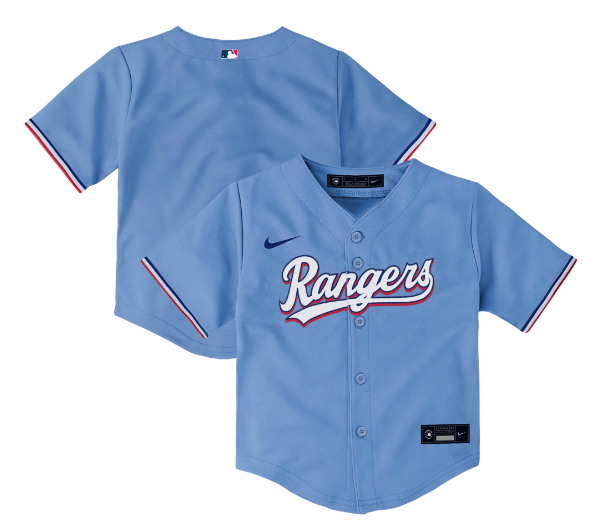 Toddler Texas Rangers Blank Light Blue Stitched Baseball Jersey Toddler Texas Rangers Blank Light Blue Stitched Baseball Jersey